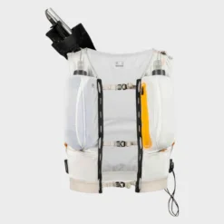 GILET D' HYDRATATION TRAIL MIXTE 5L PORTE FLASQUES BLANC ORANGE 23 GILET D' HYDRATATION TRAIL MIXTE 5L PORTE FLASQUES BLANC ORANGE -Sportmania gilet d hydratation trail mixte 5l porte flasques noir 8