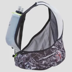 GILET D'HYDRATATION TRAIL RUNNING 5L PORTE FLASQUES GRIS ET JAUNE -Sportmania gilet d hydratation trail running 5l porte flasques gris et jaune 5