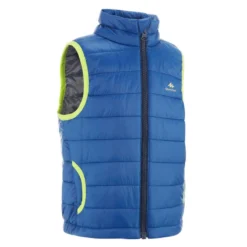 Quechua Gilet Doudoune De Randonnée - MH500 Bleu - Enfant 2 - 6 Ans