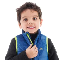 Quechua Gilet Doudoune De Randonnée - MH500 Bleu - Enfant 2 - 6 Ans -Sportmania gilet doudoune de randonnee mh500 bleu enfant 2 6 ans 4