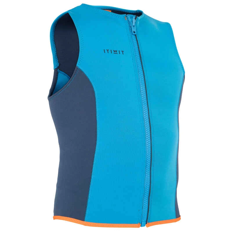 GILET KAYAK ET STAND UP PADDLE 500 HOMME NEOPRENE 2 MM BLEU ELEC 1 GILET KAYAK ET STAND UP PADDLE 500 HOMME NEOPRENE 2 MM BLEU ELEC