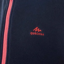 Quechua GILET POLAIRE - MH150 NAVY CORAIL - ENFANT 7-15 ANS -Sportmania gilet polaire mh150 navy corail enfant 7 15 ans 6