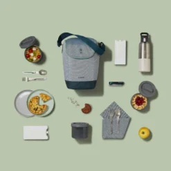 Quechua GLACIERE SOUPLE DE CAMPING - 10L -Sportmania glaciere pour le camping et la randonnee compact 10 litres 4