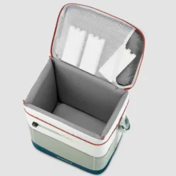 Quechua GLACIERE SOUPLE DE CAMPING - 25 LITRES - CONSERVATION AU FRAIS 15 HEURES -Sportmania glaciere pour le camping et la randonnee compact fresh 25 litres 5