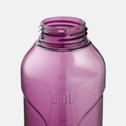 Quechua Gourde Rando MH500 Bouchon Ouverture Rapide 0,8 Litre Plastique (Ecozen®) Violet -Sportmania gourde rando mh500 bouchon ouverture rapide 08 litre plastique ecozen bleu 3