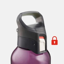 Quechua Gourde Rando MH500 Bouchon Ouverture Rapide 0,8 Litre Plastique (Ecozen®) Violet -Sportmania gourde rando mh500 bouchon ouverture rapide 08 litre plastique ecozen bleu 5