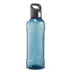 Quechua Gourde Rando MH500 Bouchon Ouverture Rapide 1,2 Litre Plastique (Ecozen®) Bleu
