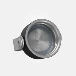 Quechua Gourde Randonnée MH100 Bouchon à Vis 1L Inox Noir -Sportmania gourde randonnee mh100 bouchon a vis 1l inox violet 5