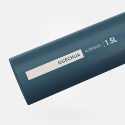 Quechua Gourde Randonnée MH500 Bouchon Ouverture Rapide 1,5 Litre Aluminium Bleu -Sportmania gourde randonnee mh500 bouchon ouverture rapide 15 litre aluminium recycle bleu 2