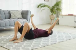 PAIRE D'HALTÈRES FITNESS 2*1 KG - VERT -Sportmania halteres tonedumbell 21 kg vert 3