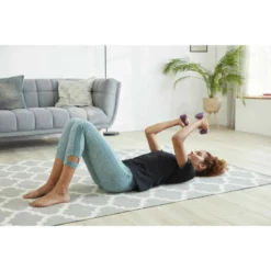 PAIRE D'HALTÈRES FITNESS 2*1,5 KG - BORDEAUX 7 PAIRE D'HALTÈRES FITNESS 2*1,5 KG - BORDEAUX -Sportmania halteres tonedumbell 215 kg bleu 3