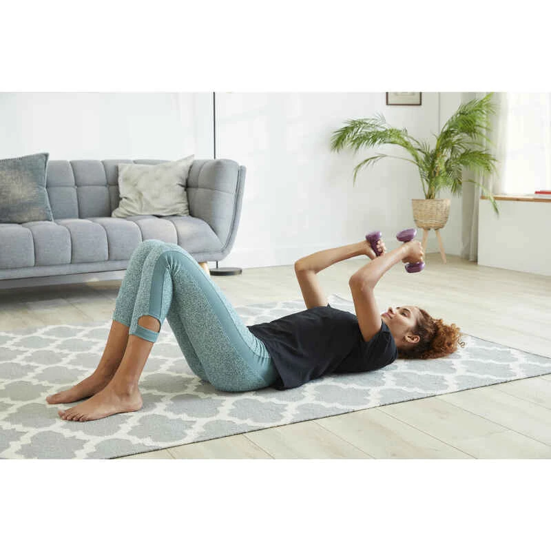 PAIRE D'HALTÈRES FITNESS 2*1,5 KG - BORDEAUX 4 PAIRE D'HALTÈRES FITNESS 2*1,5 KG - BORDEAUX – Image 4