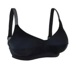 HAUT DE MAILLOT DE BAIN BALCONNET FEMME ASTRID NOIR -Sportmania haut de maillot de bain balconnet astrid noir armatures textiles confort absolu 3