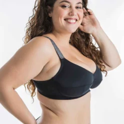 HAUT DE MAILLOT DE BAIN BALCONNET FEMME ASTRID NOIR -Sportmania haut de maillot de bain balconnet astrid noir armatures textiles confort absolu 4