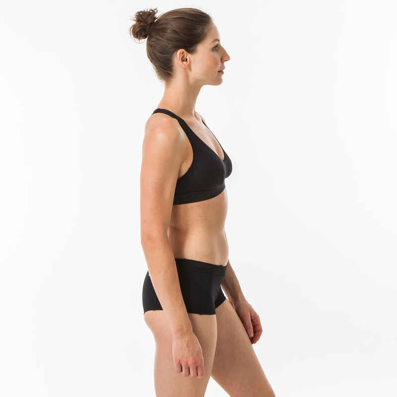 Haut De Maillot De Bain Brassière De Surf Femme Double Réglable Dos AGATHA NOIRE 5 Haut De Maillot De Bain Brassière De Surf Femme Double Réglable Dos AGATHA NOIRE – Image 5