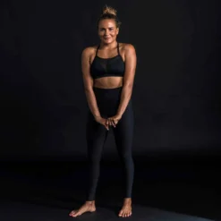 Haut De Maillot De Bain Brassière De Surf Femme Double Réglage Plat ELISE NOIRE -Sportmania haut de maillot de bain brassiere de surf femme double reglage plat elise noire 13