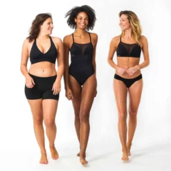 Haut De Maillot De Bain Brassière De Surf Femme Double Réglage Plat ELISE NOIRE -Sportmania haut de maillot de bain brassiere de surf femme double reglage plat elise noire 2