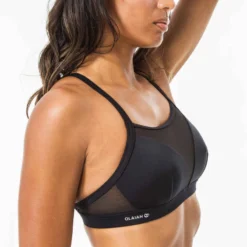 Haut De Maillot De Bain Brassière De Surf Femme Double Réglage Plat ELISE NOIRE -Sportmania haut de maillot de bain brassiere de surf femme double reglage plat elise noire 4