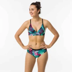 Haut De Maillot De Bain Brassière De Surf Femme Réglable Dos BEA LOVINA BLEUE -Sportmania haut de maillot de bain brassiere de surf femme reglable dos bea lovina bleue 3