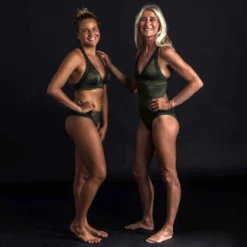 Haut De Maillot De Bain Brassière Femme Double Réglage Plat ELISE PAILLETEE OR -Sportmania haut de maillot de bain brassiere femme double reglage plat elise pailletee or 7