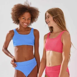 HAUT DE MAILLOT DE BAIN BRASSIERE FILLE LANA 500 LAVANDE -Sportmania haut de maillot de bain brassiere fille lana 500 lavande 6