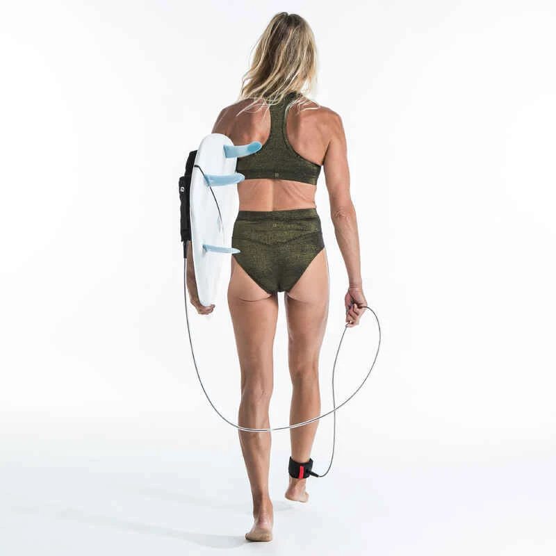 Haut De Maillot De Bain Femme Brassière De Surf ANA PAILLETEE NOIR ET OR 8 Haut De Maillot De Bain Femme Brassière De Surf ANA PAILLETEE NOIR ET OR – Image 8