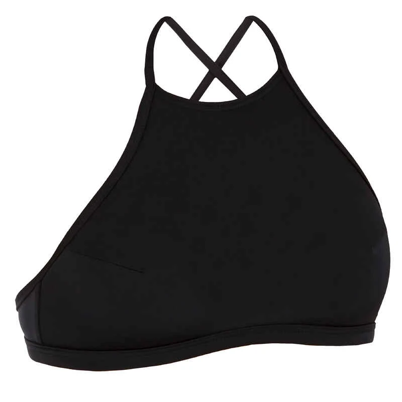 Haut De Maillot De Bain Femme Brassière De Surf Avec Coques ANDREA NOIRE 2 Haut De Maillot De Bain Femme Brassière De Surf Avec Coques ANDREA NOIRE – Image 2