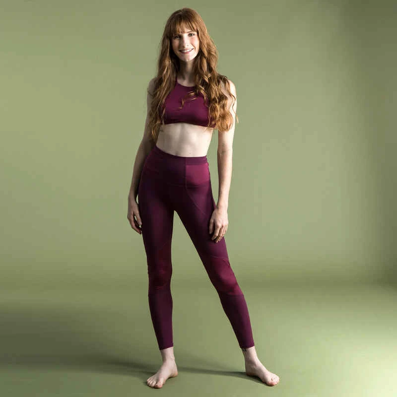 Haut De Maillot De Bain Femme Brassière Surf Dos Dégagé ANDREA ROUGE BORDEAUX 3 Haut De Maillot De Bain Femme Brassière Surf Dos Dégagé ANDREA ROUGE BORDEAUX – Image 3