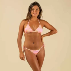 HAUT DE MAILLOT DE BAIN TRIANGLE FEMME MAE SALTY -Sportmania haut de maillot de bain femme triangle coulissant avec coques mae jungle 2