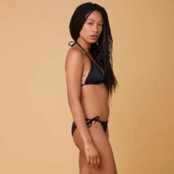 HAUT DE MAILLOT DE BAIN TRIANGLE FEMME MAE NOIR -Sportmania haut de maillot de bain femme triangle coulissant mae noir 2