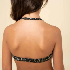 HAUT DE MAILLOT DE BAIN FOULARD FILLE 100 NOIR 16 HAUT DE MAILLOT DE BAIN FOULARD FILLE 100 NOIR -Sportmania haut de maillot de bain foulard fille 100 rose 4