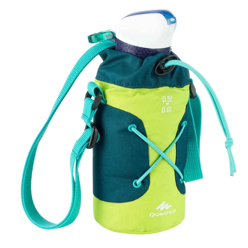 Quechua Housse Isotherme Pour Gourde Randonnée 0,5 à 0,6 Litre Jaune / Vert 2 Quechua Housse Isotherme Pour Gourde Randonnée 0,5 à 0,6 Litre Jaune / Vert – Image 2