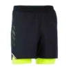 Jammer-Short De Natation Homme 500 Fiti - Noir / Jaune / Beige
