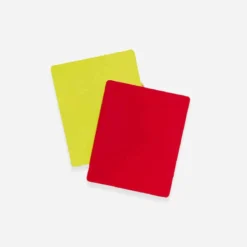 Kipsta Jeu De Cartons Arbitre Jaune Rouge