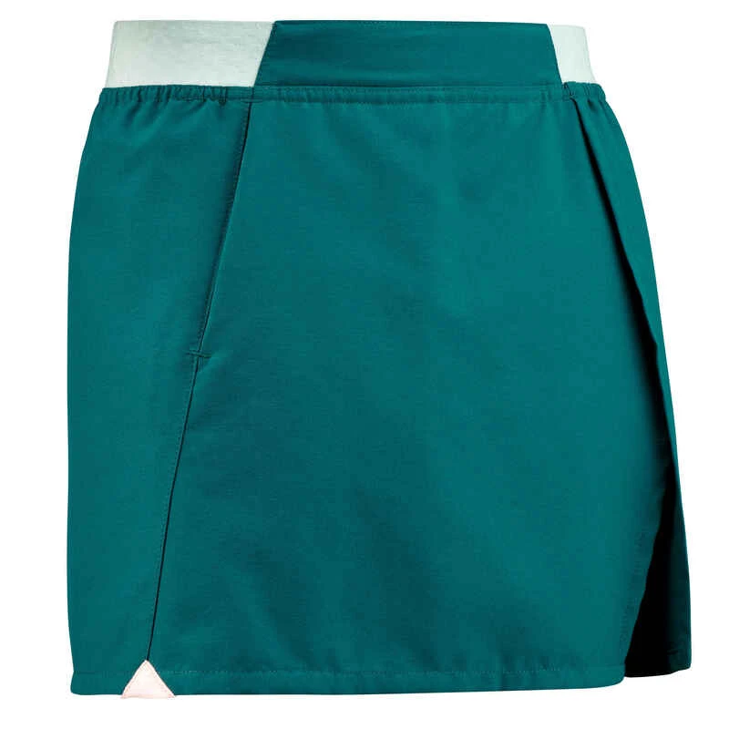 Quechua Jupe Short De Randonnée - MH100 Turquoise - Enfant 7-15 Ans 1 Quechua Jupe Short De Randonnée - MH100 Turquoise - Enfant 7-15 Ans