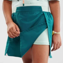 Quechua Jupe Short De Randonnée - MH100 Turquoise - Enfant 7-15 Ans 14 Quechua Jupe Short De Randonnée - MH100 Turquoise - Enfant 7-15 Ans -Sportmania jupe short de randonnee mh100 turquoise enfant 7 15 ans 1 5