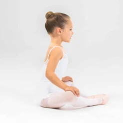 Justaucorps Danse Classique à Fines Bretelles Blanc Fille 11 Justaucorps Danse Classique à Fines Bretelles Blanc Fille -Sportmania justaucorps danse classique a fines bretelles blanc fille 3