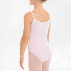 Justaucorps Danse Classique Rose Pale Fines Bretelles Filles -Sportmania justaucorps danse classique rose pale fines bretelles filles 4