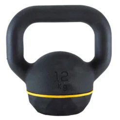 CORENGTH KETTLEBELL 12KG FONTE ET BASE CAOUTCHOUC