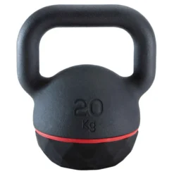 CORENGTH KETTLEBELL 20KG FONTE ET BASE CAOUTCHOUC