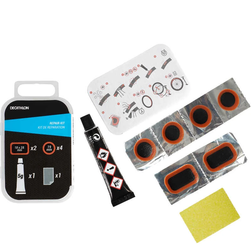Decathlon KIT DE PATCHS DE REPARATION CHAMBRE A AIR VELO 3 Decathlon KIT DE PATCHS DE REPARATION CHAMBRE A AIR VELO – Image 3