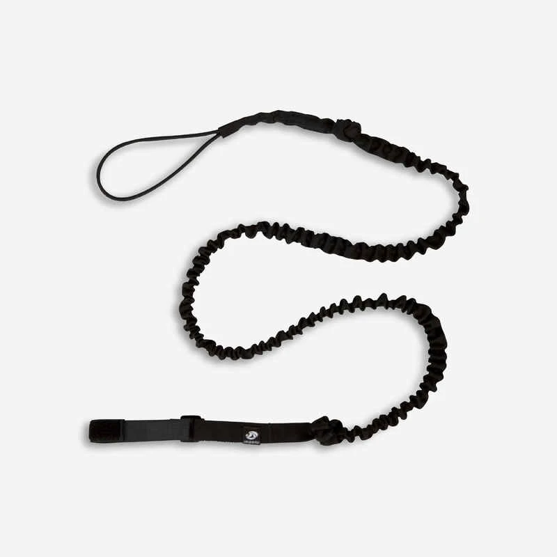 Tribord LEASH PAGAIE ELASTIQUE DE KAYAK DE RANDONNEE NOIR 1 Tribord LEASH PAGAIE ELASTIQUE DE KAYAK DE RANDONNEE NOIR