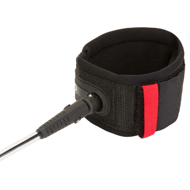 Leash Surf 8' (240 Cm) Diamètre 7 Mm Noir 4 Leash Surf 8' (240 Cm) Diamètre 7 Mm Noir – Image 4