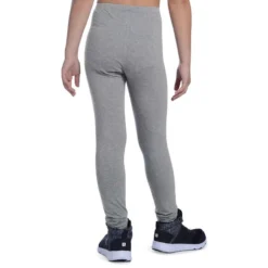 Legging 100 Gym Fille Gris Clair -Sportmania legging 100 gym fille noir 3