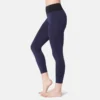 Legging 7/8 510 Piping Fitness Femme Bleu Marine/noir