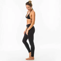 LEGGING ANTI UV SURF 100 FEMME NOIR -Sportmania legging anti uv surf 100 femme noir 3