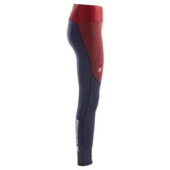 Simond LEGGING D'ESCALADE-VERTIKA BORDEAUX ET BLEU FEMME -Sportmania legging d escalade femme couleur bordeaux bleu 2