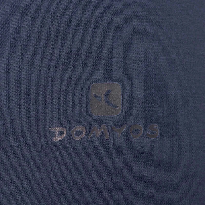 Legging FIT+ 500 Regular Gym & Pilates Femme Bleu Foncé 9 Legging FIT+ 500 Regular Gym & Pilates Femme Bleu Foncé – Image 9