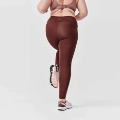 Kalenji Legging Running Gainant Femme (du XS Au 5XL - Grande Taille) - Marron -Sportmania legging run support noir 3