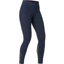 Legging Sport Taille Haute 520 Femme En Coton Bleu Marine -Sportmania legging sport taille haute 520 femme en coton bleu marine 7